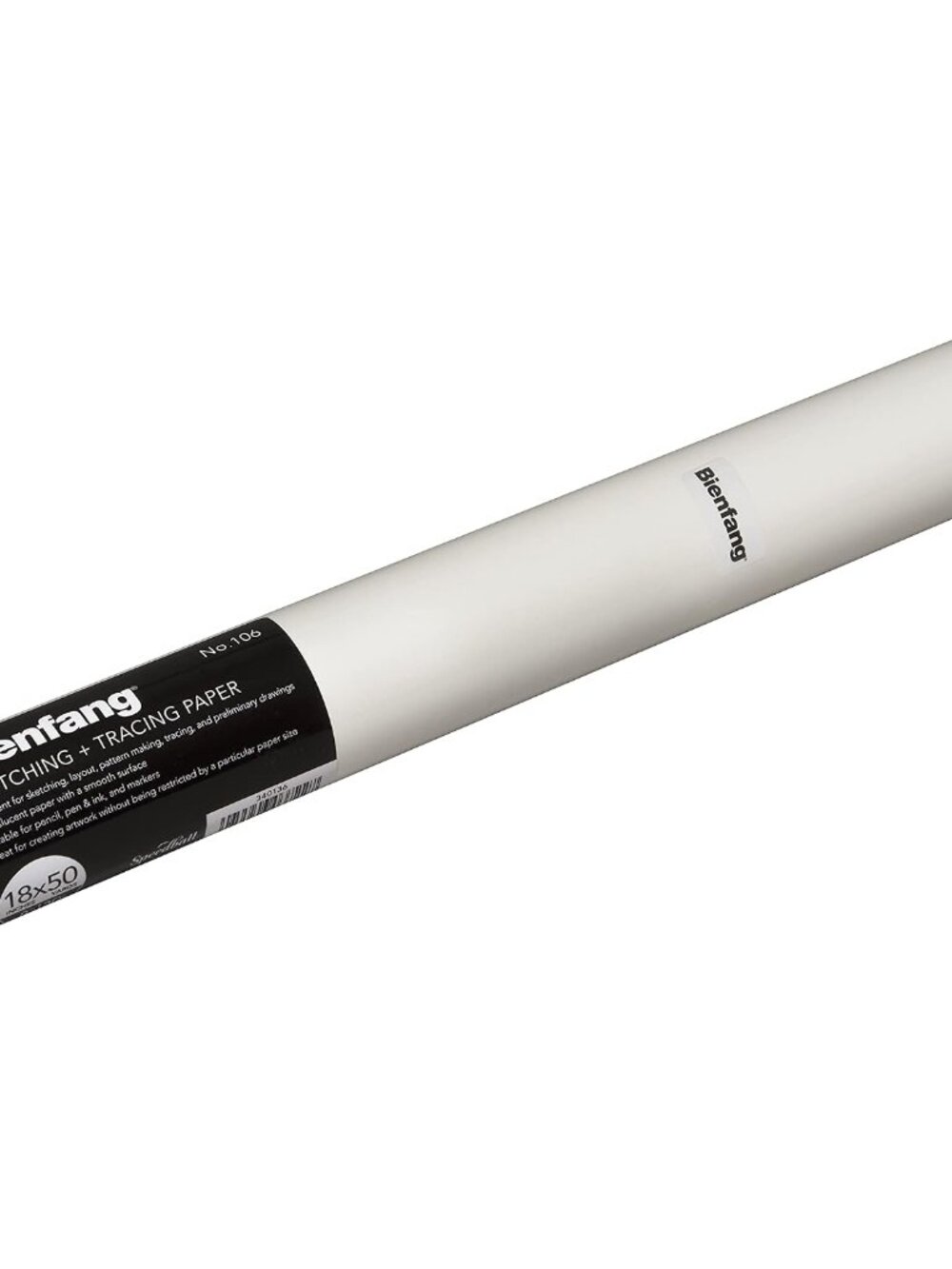 Sketching & Tracing Paper Roll, White, 18 Inches x 50 Yards - for Drawing, Trace